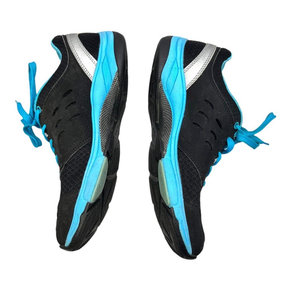 Vionic Venture Black Blue Walking Athletic Sneaker EUC Size 8.5 - Picture 7 of 11